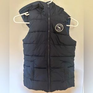 Kids fur lined vest